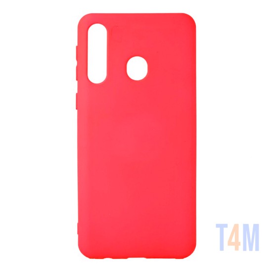 Funda de Silicona Suave para Samsung Galaxy A20/A30 Rojo